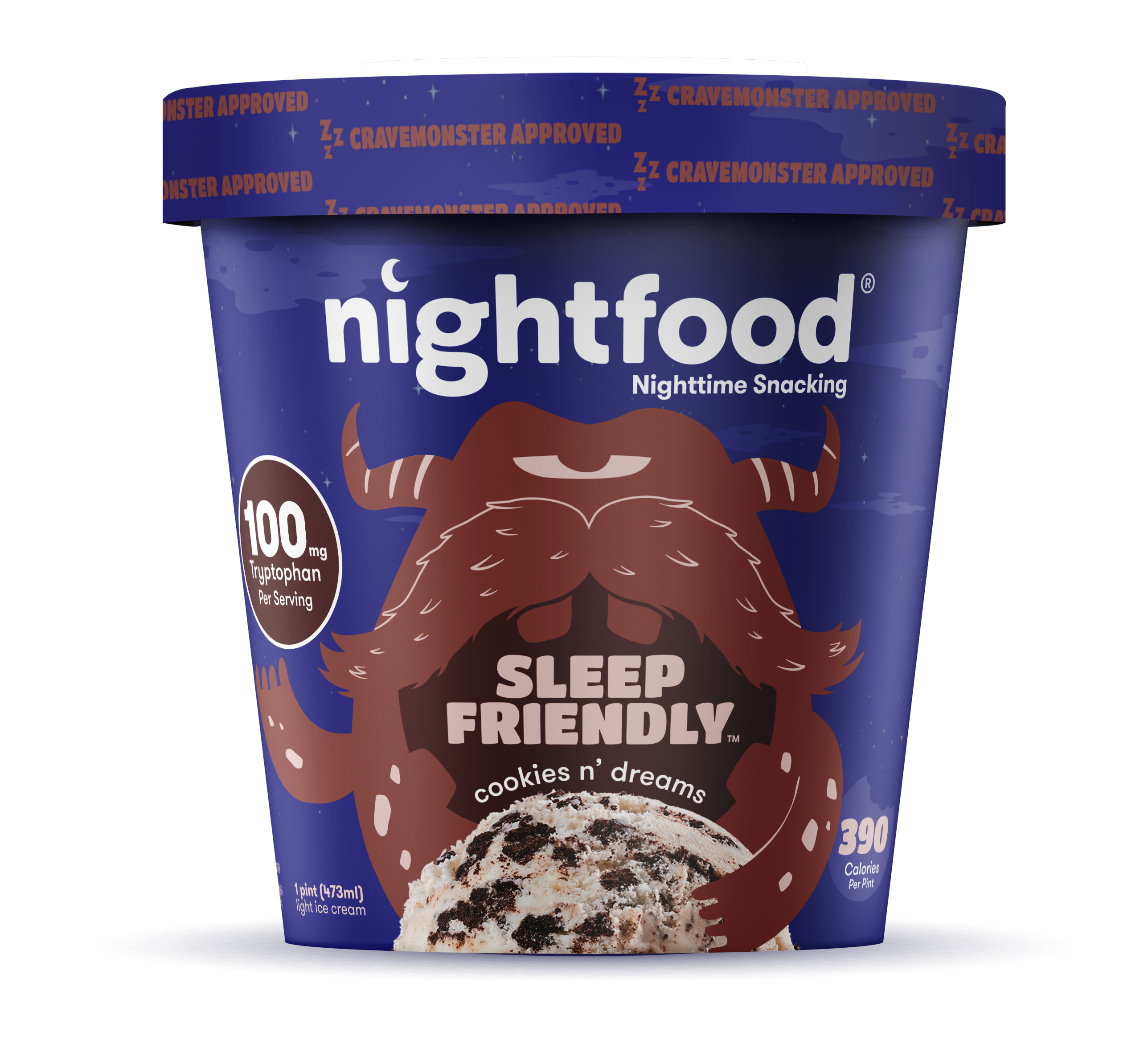 Sleep-Friendly Cookies N' Dreams Ice Cream 5-Pack